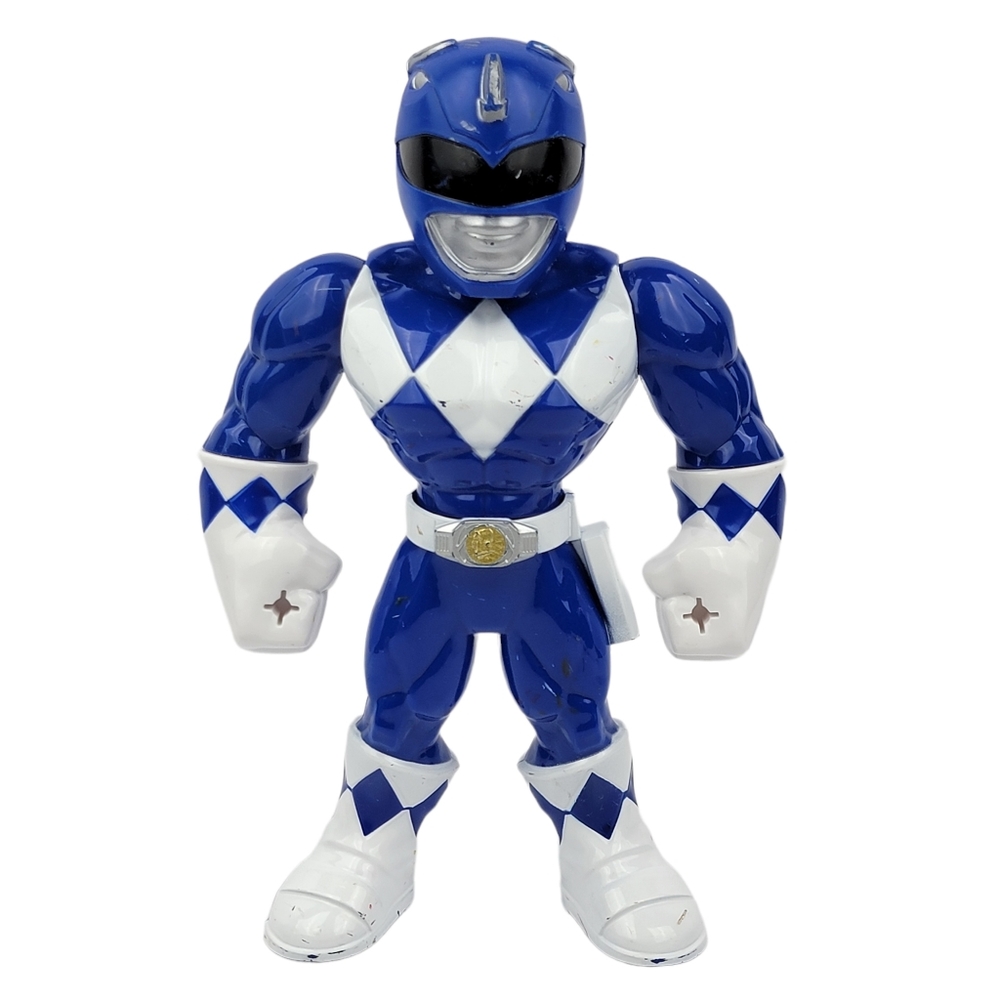 Playskool Heroes Mega Mighties Power Rangers Blue Ranger 10" Poseable Figure
